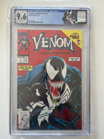 Venom: Lethal Protector #1 CGC 9.6 White Pages certification 4283504001 – original slab photo