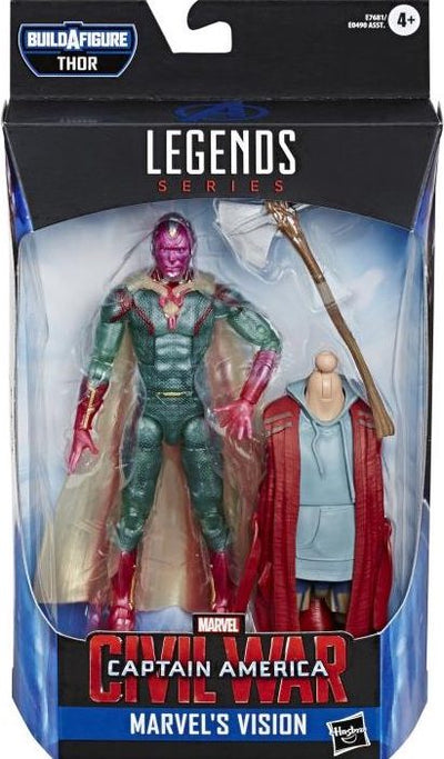 Marvel Legends Vision (Thor Build A Figure)