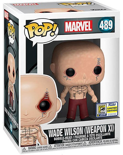 Funko Pop! Marvel Wade Wilson Weapon XI #489 boxed
