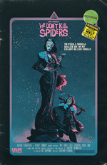 We Don't Kill Spiders #1 VHS Edition raw cover reference