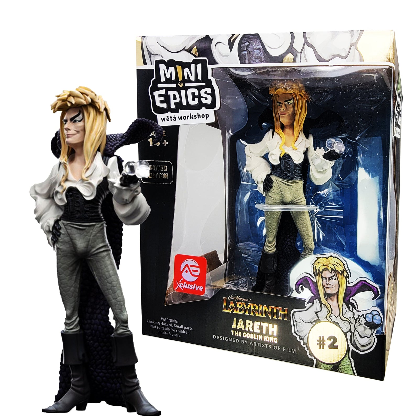 Weta Workshop Mini Epics Labyrinth Jareth vinyl figure