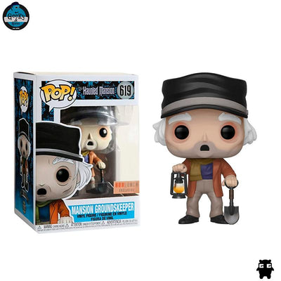 Funko Pop! Disney The Haunted Mansion Groundskeeper #619 BoxLunch Exclusive in box
