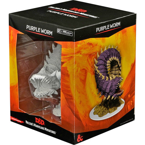 Dungeons & Dragons: Nolzurs Marvelous Unpainted Minis Purple Worm