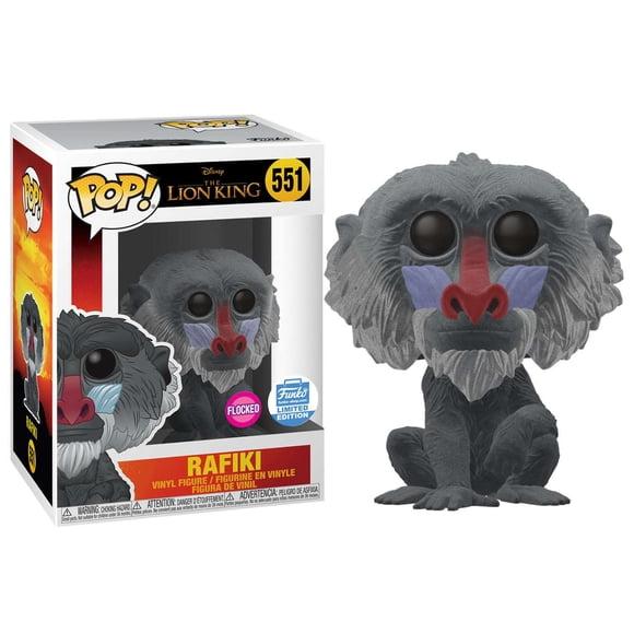 Funko Pop Disney Lion King Rafiki Flocked #551 Funko Shop Exclusive