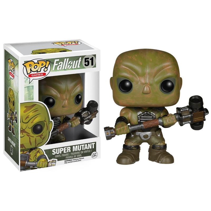 Funko Pop Games Fallout Super Mutant #51 Vaulted Vinyl Figure 2015