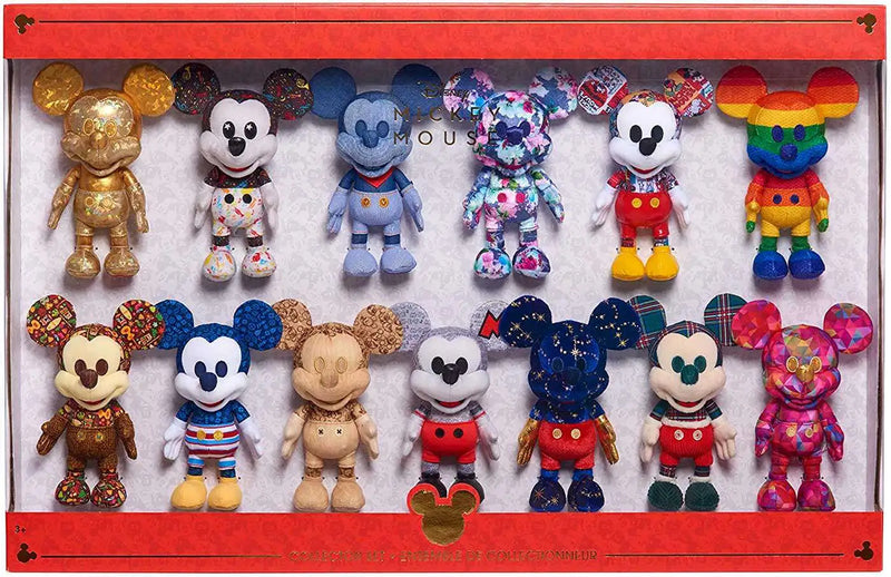 Disney Year of the Mouse 8-Inch Plush Collector Set