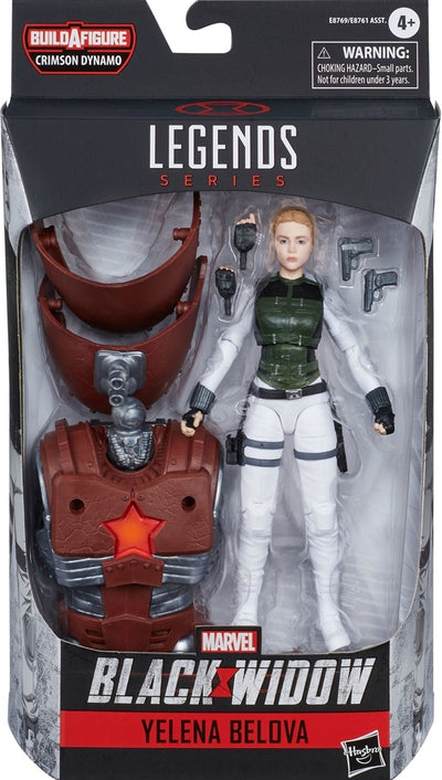 Marvel Legends Yelena Belova (Crimson Dynamo Build A Figure)