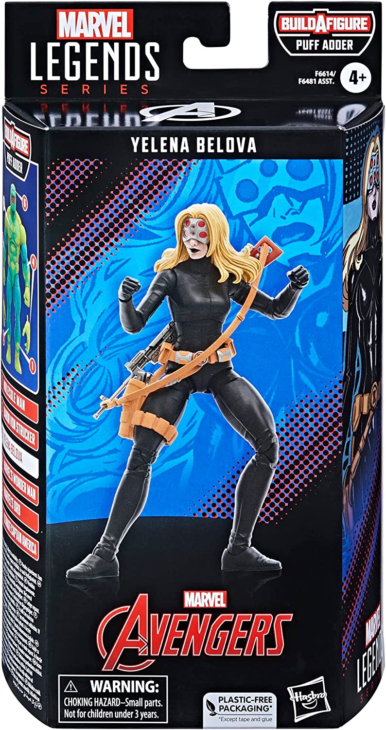 Marvel Legends Yelena Belova (Puff Adder Build A Figure)